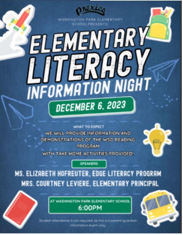 Elementary Literacy Night